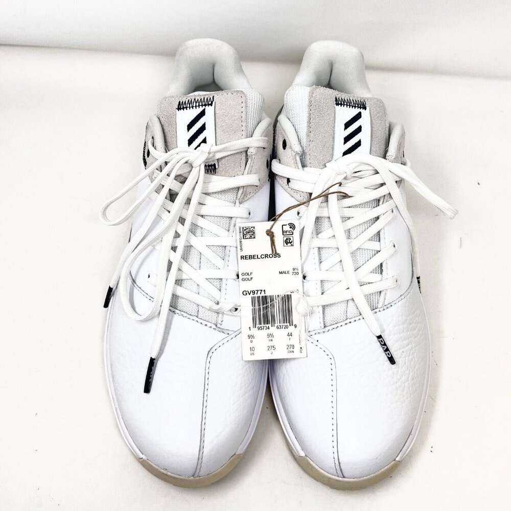 Adidas Rebelcross Mens Golf Shoes White Black EVN‎ 791001 Size 8 Classic * New *
